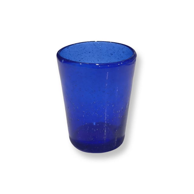 Bubble Glass Cobalt Tumbler Set