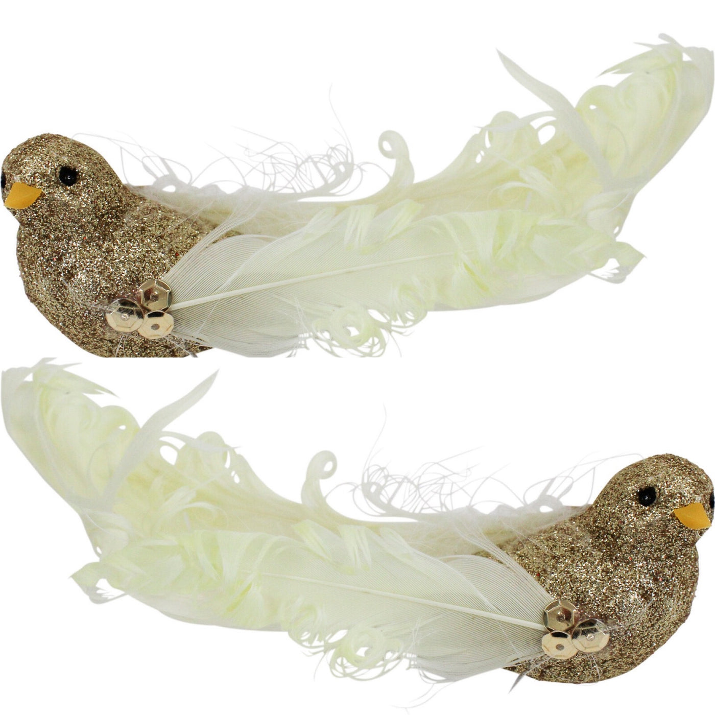 Gold Clip Birds - Set of 2