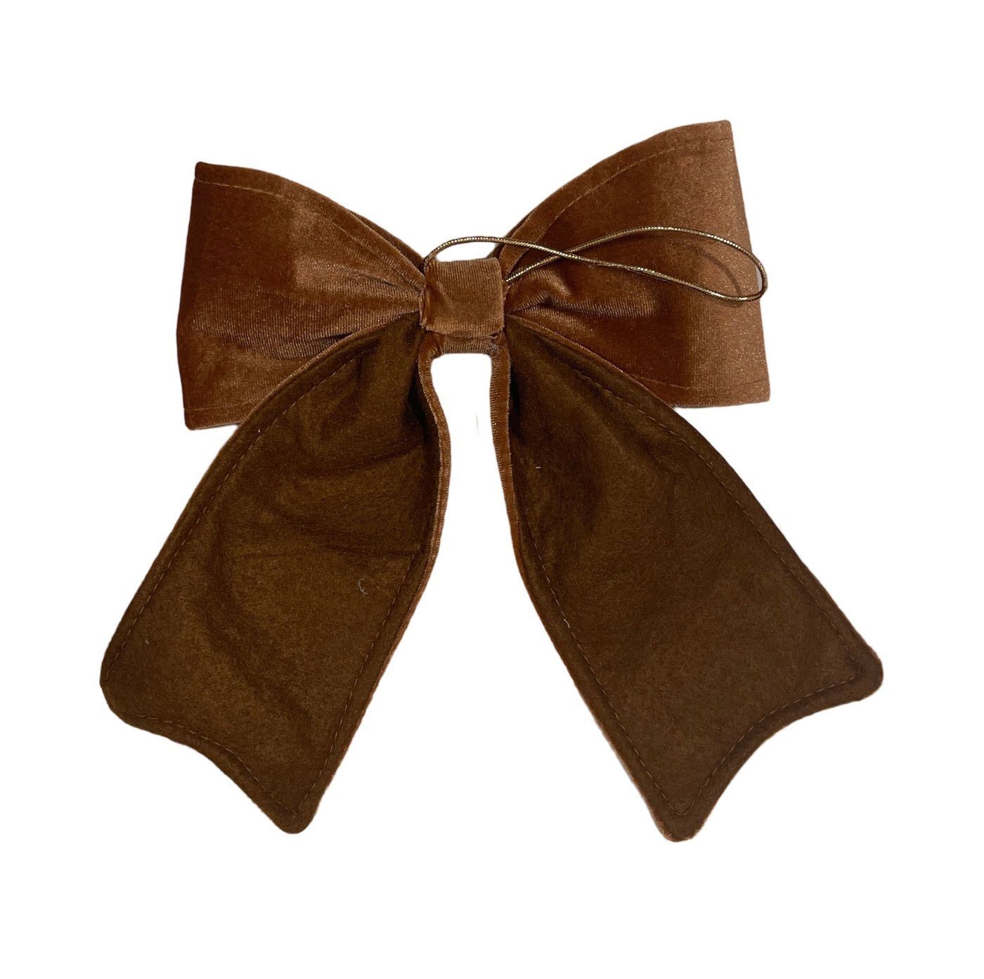 Velvet Bow - Caramel