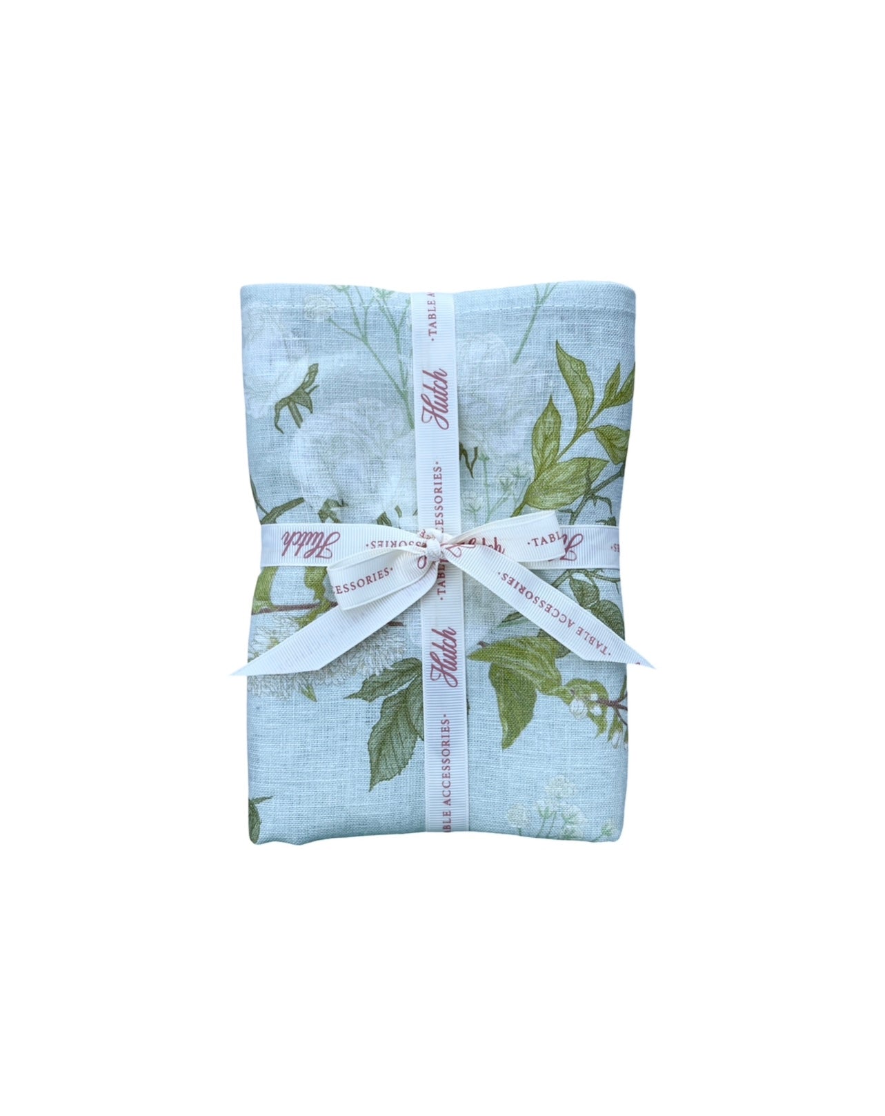 FINAL SALE Set of 4 - 100% Pure Linen Napkins - 'POSY'