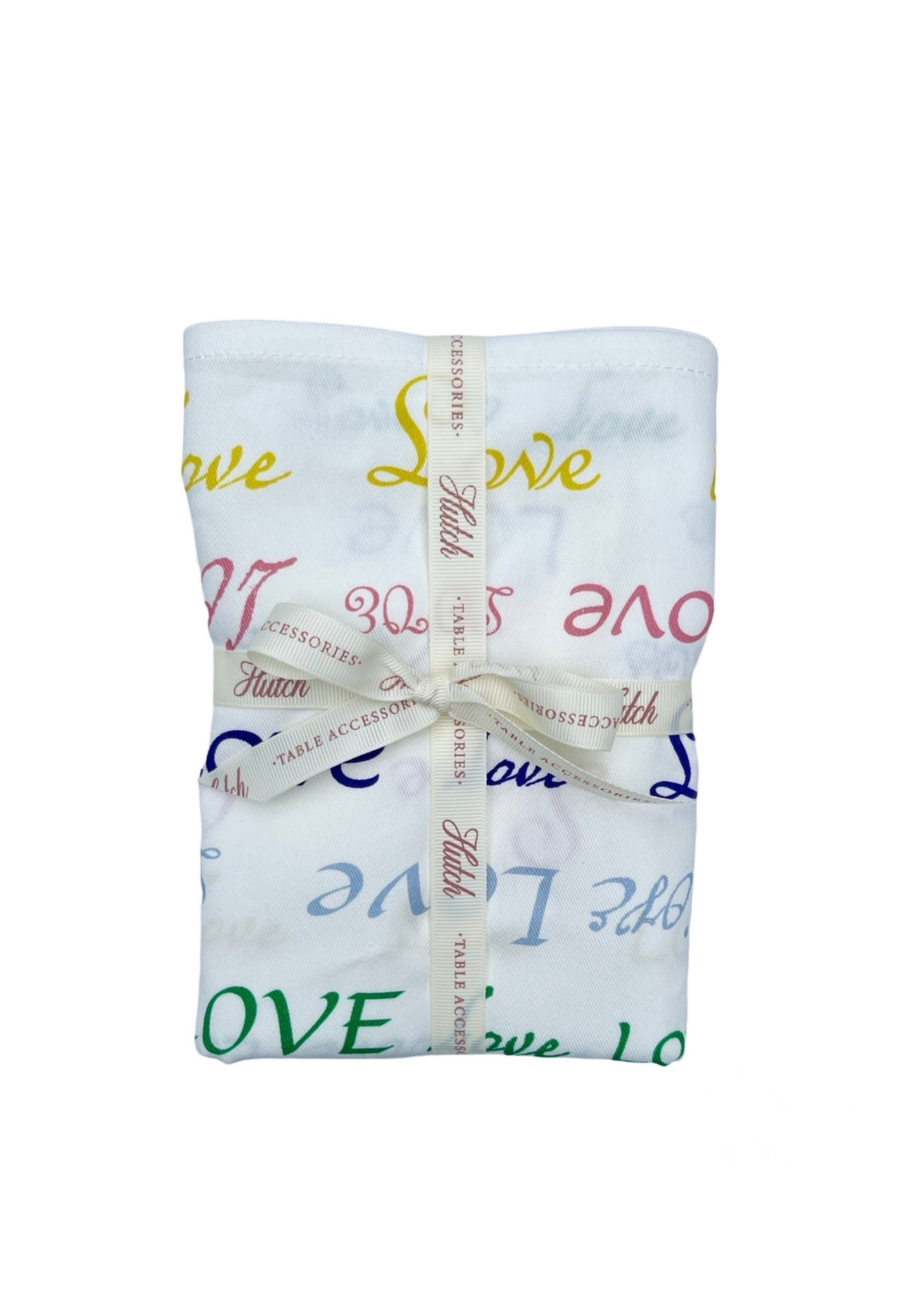 'Love is in the Air' Set of 4 Cloth Napkins