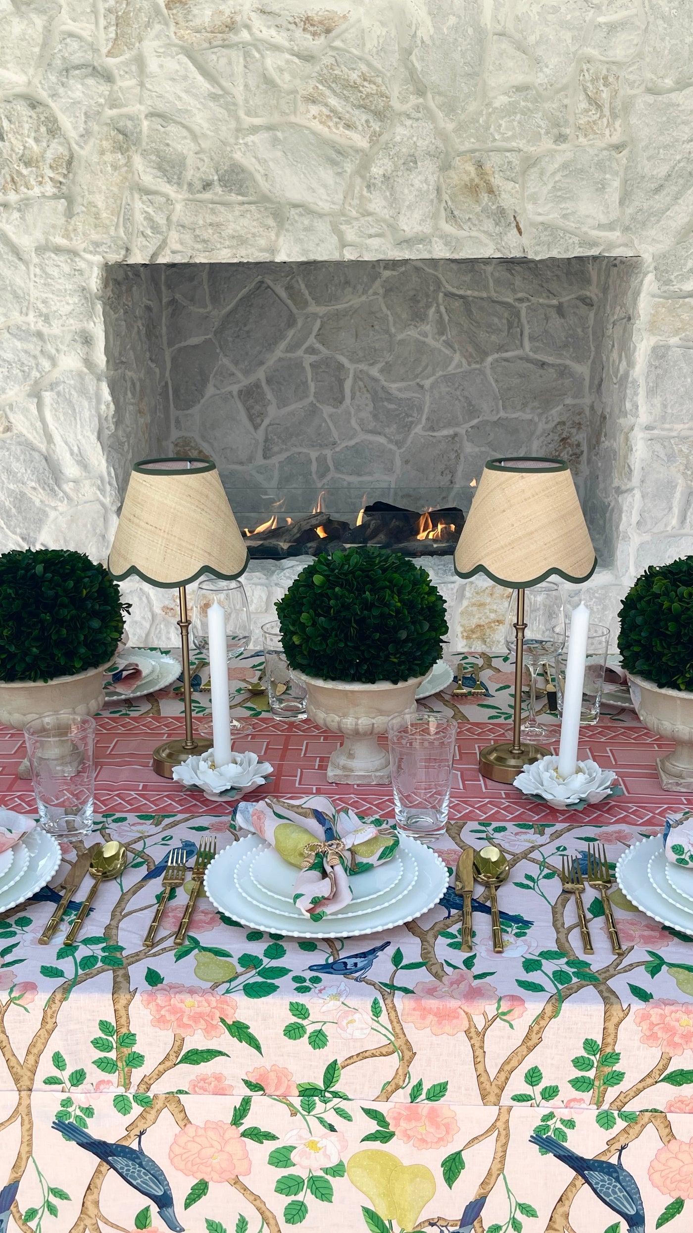 Classic Urn with Preserved Boxwood