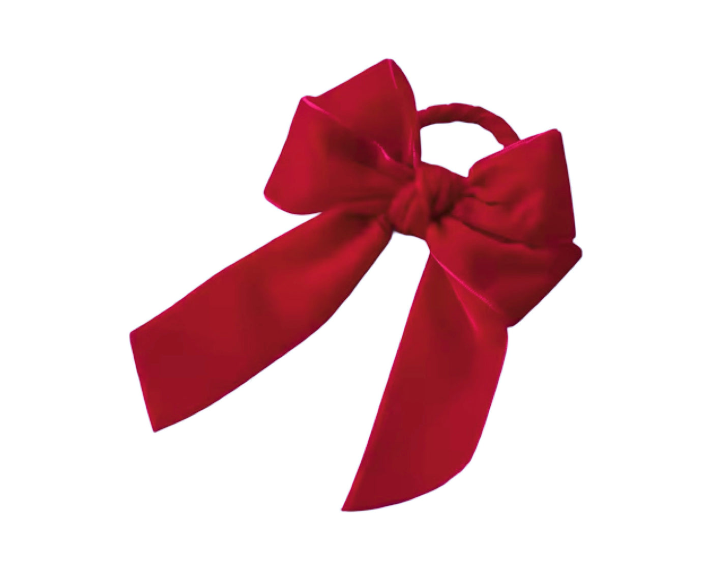 Red Velvet Bow Napkin Ring