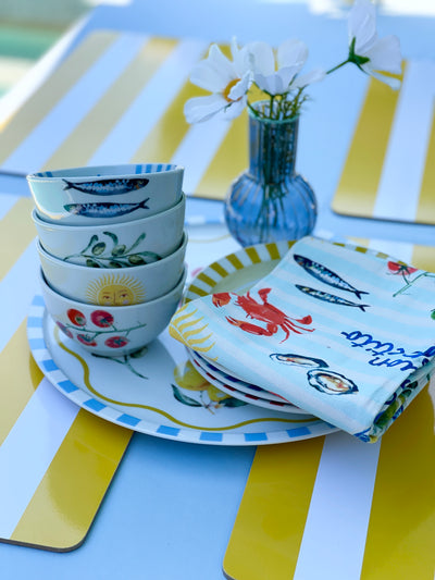 'Sicily "Seaside"',  Ceramic Platter