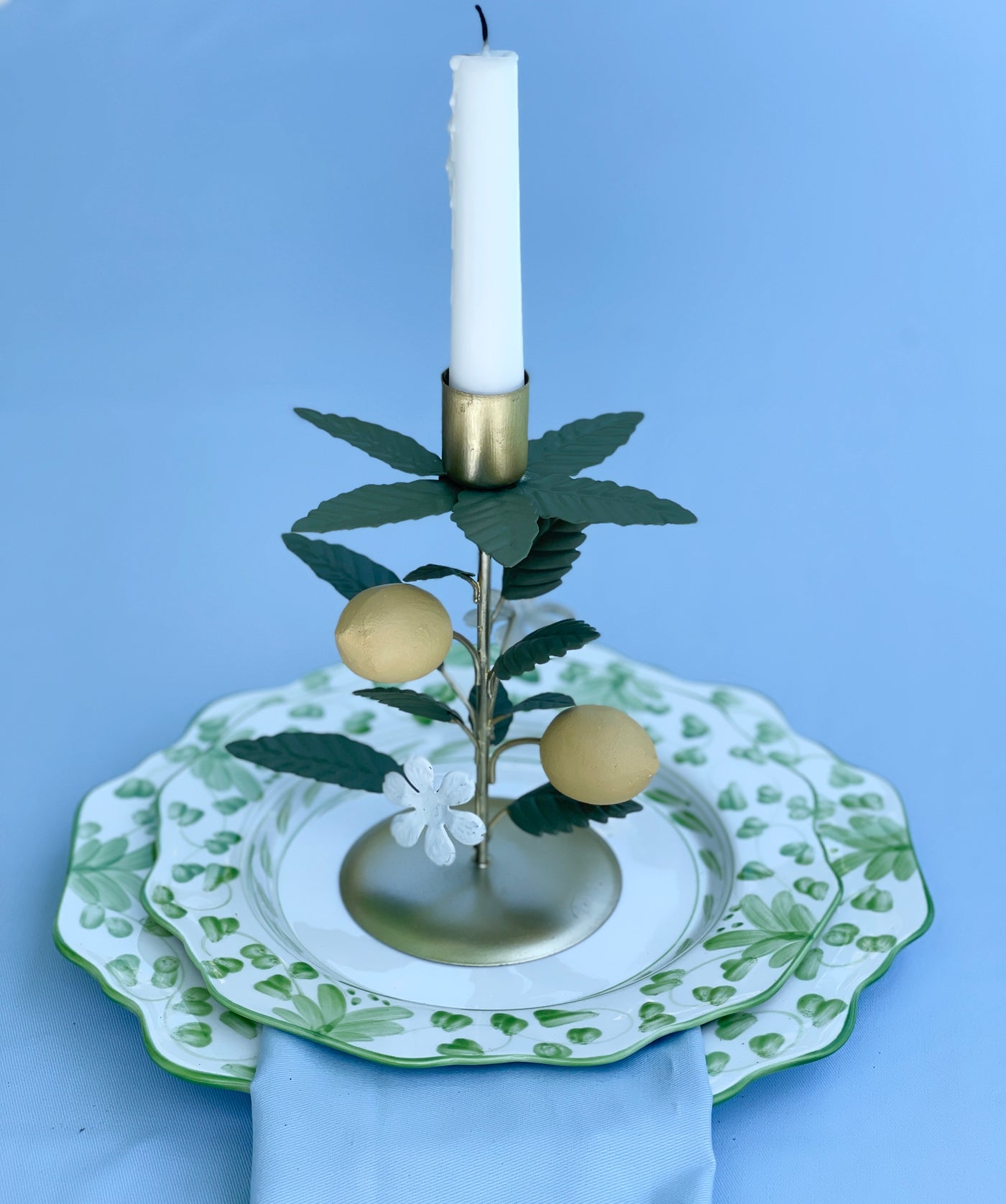 'Sicily' Lemons Candle Holder