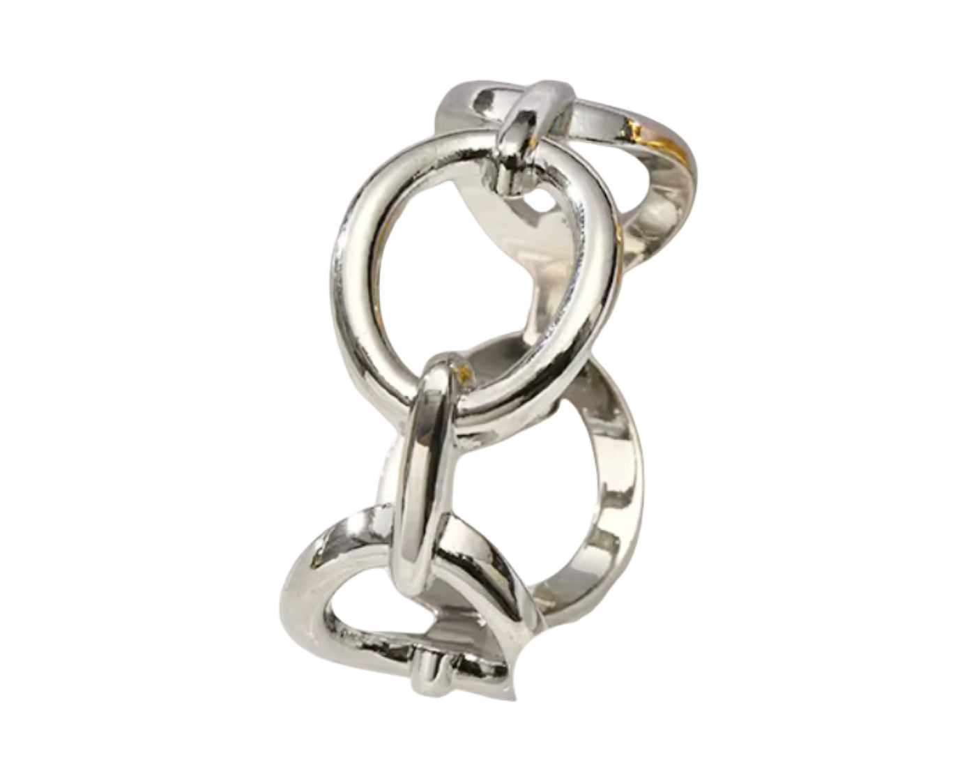 'Horse Bit' Napkin Ring - Silver