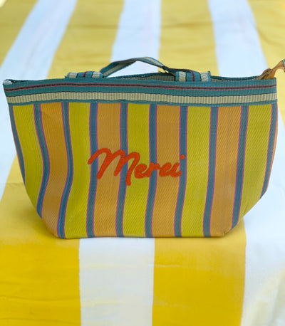 'Merci' Recycled Lunch Cooler