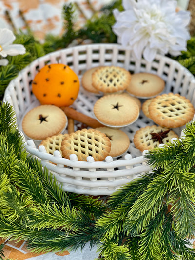 Ceramic Lattice Dish - White
