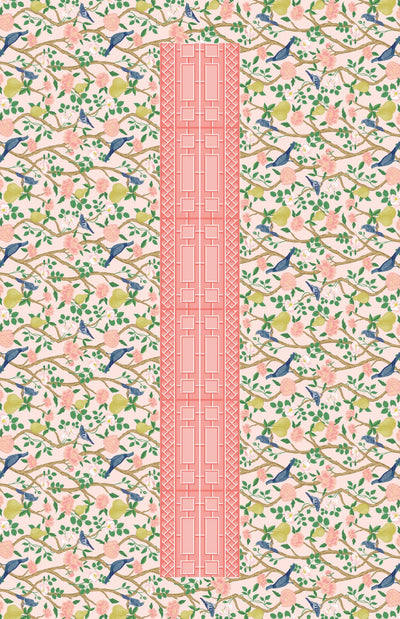 100% Pure Linen Tablecloth - 'MARGAUX' Pink