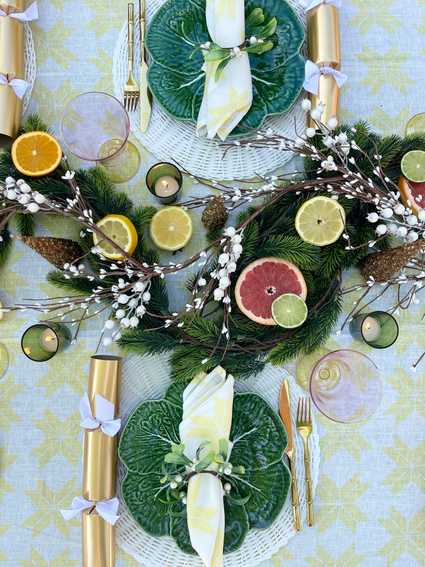 Wreath with Pearls Napkin Ring