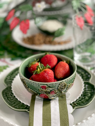 'Strawberry Fields' Ceramic Bowl