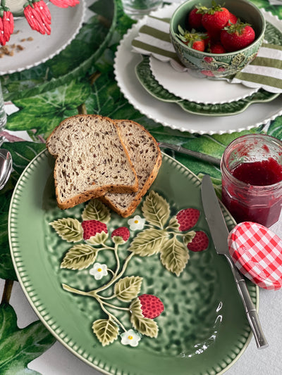 'Strawberry Fields' Ceramic Platter