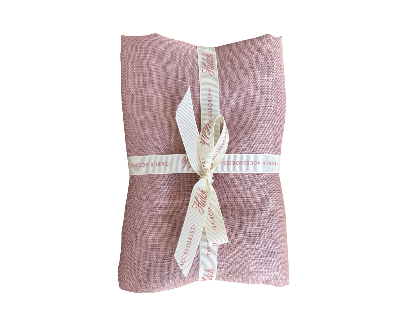 FINAL SALE Set of 4 100% Linen Napkins - 'ROSE PINK'
