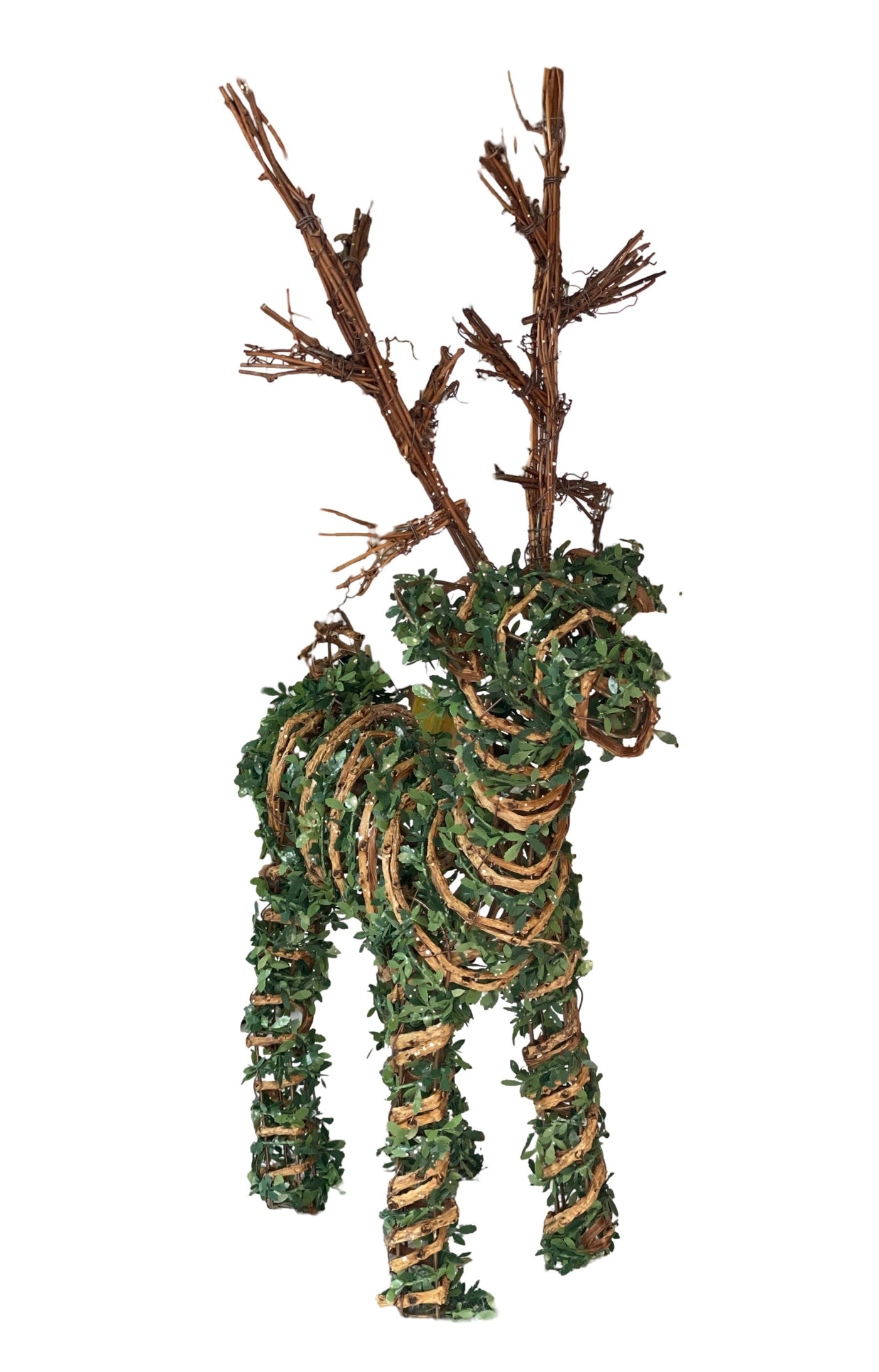 Woven Reindeer Decoration