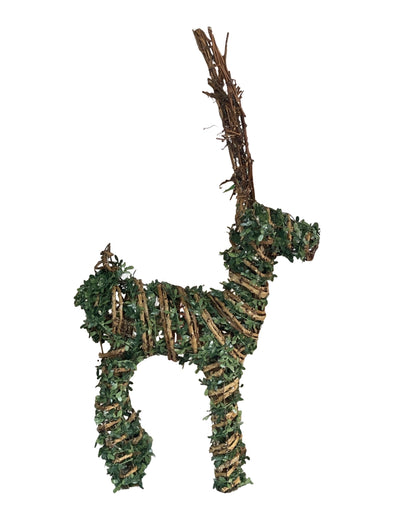 Woven Reindeer Decoration