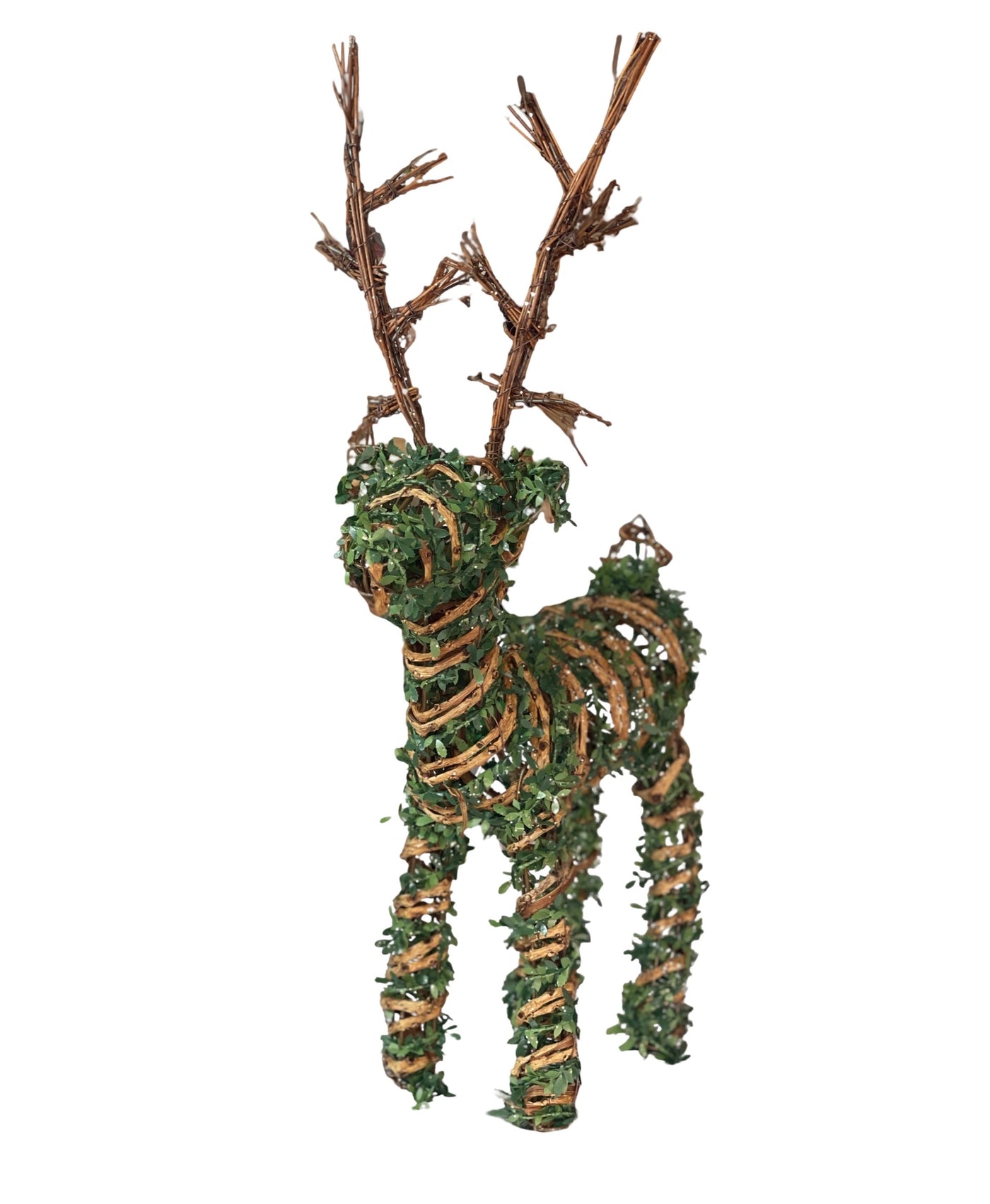 Woven Reindeer Decoration