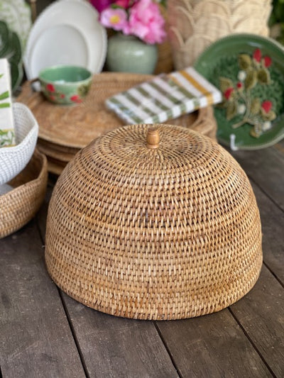 Rattan Cloche