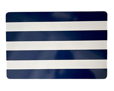 'Stripe' Placemat - Navy Blue