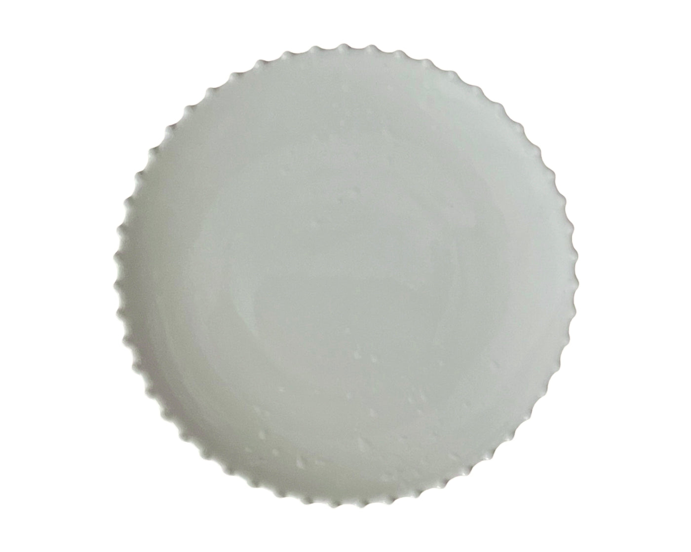 'Poppy' Salad Plate - Ivory