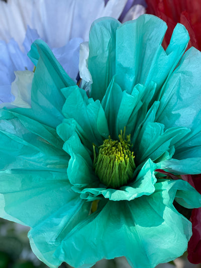 Giant Paper Flower - Jade