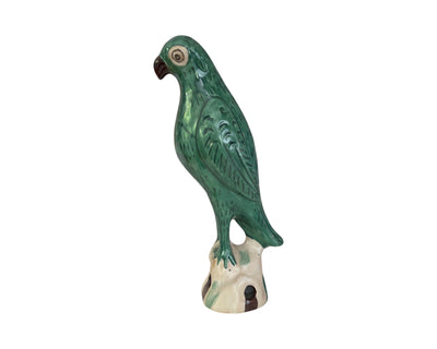'Who's a pretty Parrot' Ceramic Parrot Sculpture