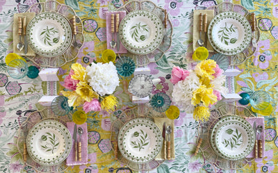 'Lotus - Lavender' - Tablecloth by D'Ascoli