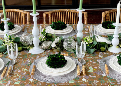 SAMPLES, SECONDS & OVERSTOCKS Set of 3 Candle Holders - Classic White CLEARANCE