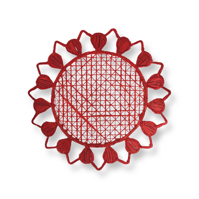 Gota Placemat by Crearte - Red