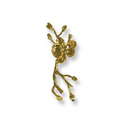 Gold Cherry Blossom Napkin Ring