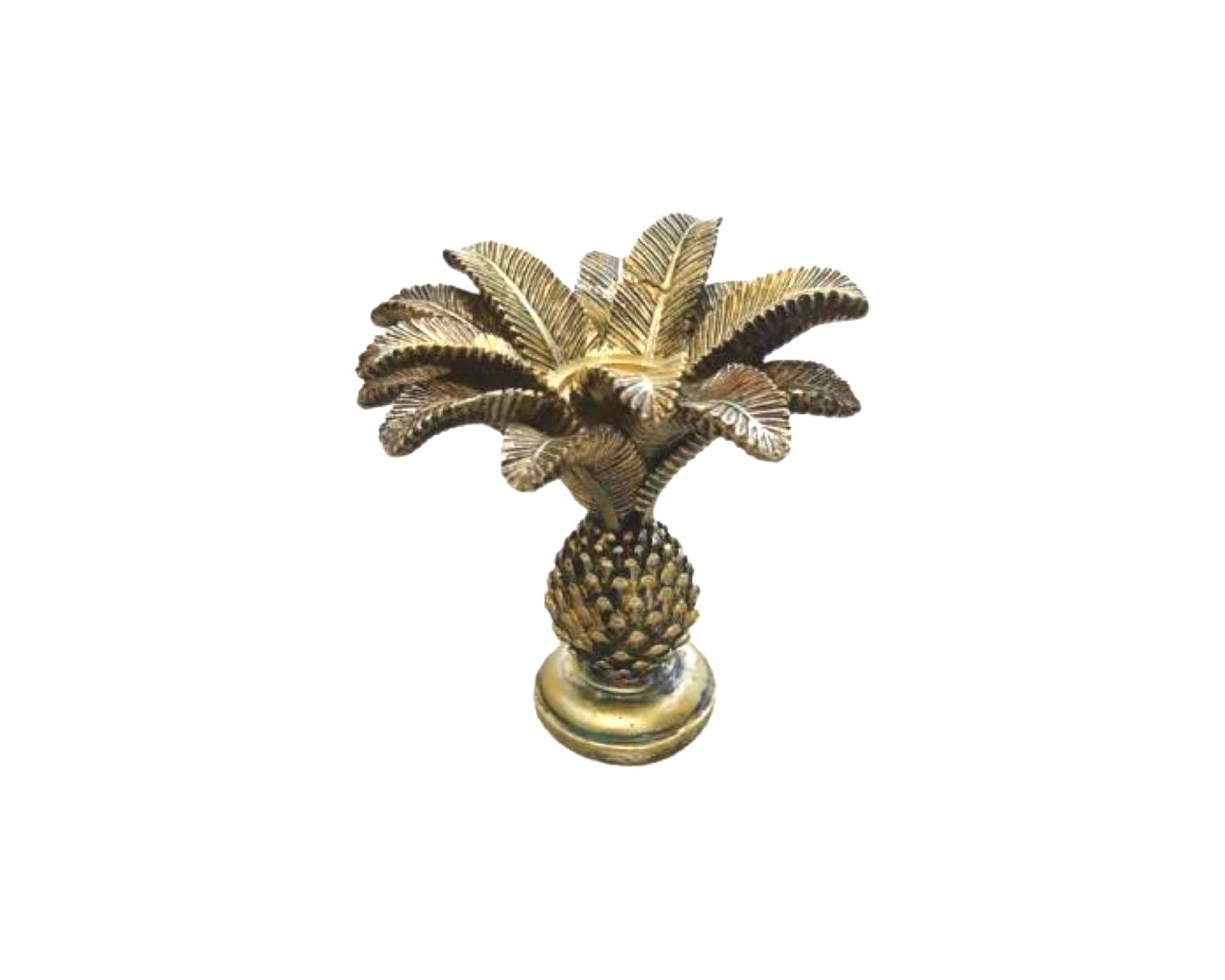 Pineapple Candle Holder - Gold/Brass Colour