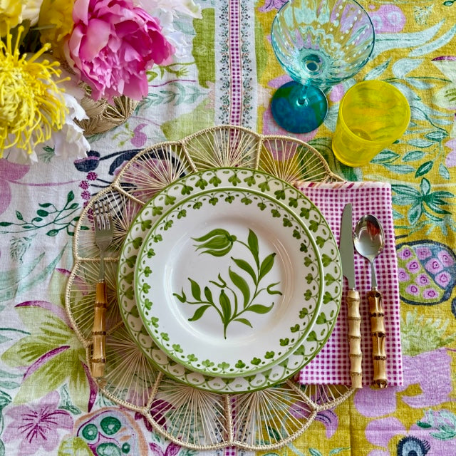'Lotus - Lavender' - Tablecloth by D'Ascoli