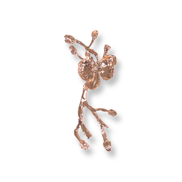 Rose Gold Cherry Blossom Napkin Ring