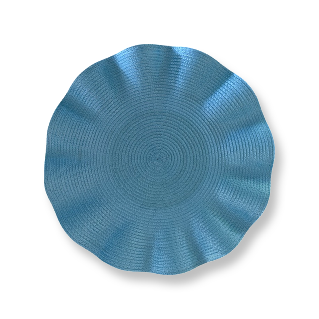 Wave Edge Placemat - Turquoise