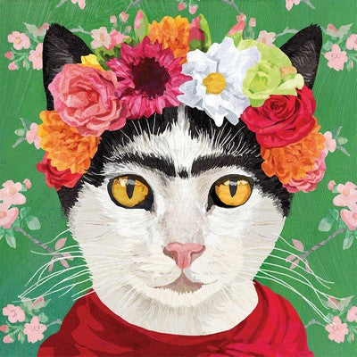 Paper Napkins - Frida - Luncheon or Cocktail Size 20 Pack